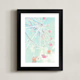 "Fair Days 4" - Art Print in Candy by Shannon Howard - Framed