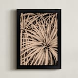 "Textural I" - Art Print in Cinnamon by Paola Benenati - Framed
