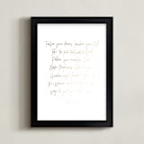 "Follow Your Dreams Quote" - Art Print in Goal Digger by Angelene - Framed