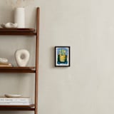"Painterly Pineapple" - Art Print in Pineapple Yellow by Stacy Kron - In a Room