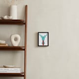 "Mr Dear" - Art Print in Teal blue by Johanna Phillips Huuva - In a Room