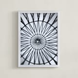 "The Rising II" - Art Print in Cloud by Zhay Smith - Framed