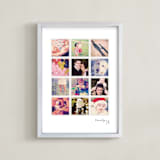 "A Year in My Life" - Framed Photo in White by Robin Ott - Framed