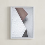 "Blush" - Art Print in Blush by Angie McMonigal - Framed