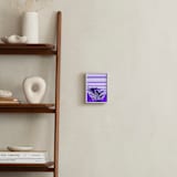 "Electric Palm" - Art Print in Electric Violet by AMANDA LOMAX - In a Room