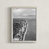 "from flying" - Art Print in smoky by Tae Lee - Framed