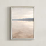 "Desert Layer Cake" - Art Print in Desert Blush Pink by Jennifer Mckinnon Richman - Framed