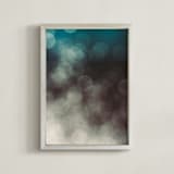 "lux abstracta 660" - Art Print in forest by Kamala Nahas - Framed