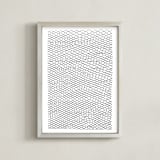 "Sea Change" - Art Print in Noir by Jaime Derringer - Framed