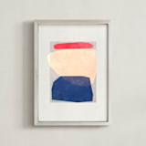 "abstract sequence" - Art Print in trio by Sumak Studio - Framed