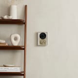 "Peep Hole" - Art Print in Antique Gold by Faiza Khan - In a Room