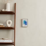"blue abstraction" - Art Print in azure by Sumak Studio - In a Room
