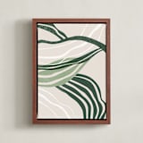 "If You Look Closely 2" - Art Print in Forest by Maja Cunningham - Framed Canvas