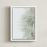 "coastal vibes I" - Art Print in sky by Sara Hicks Malone - Framed Canvas