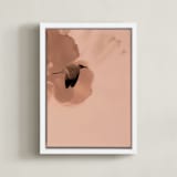 "Nature's bloom II" - Art Print in Blush by Marshe Hutchinson - Framed Canvas