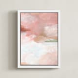 "Sorento ll" - Art Print in Sorento Dust by AlisonJerry - Framed Canvas