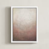 "Rise" - Art Print in Cinnamon by Lorent and Leif - Framed Canvas