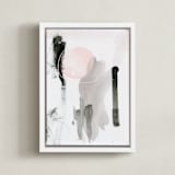 "Son" - Art Print in Noir by Lori Wemple - Framed Canvas