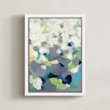 "Marathon" - Art Print in Pavement by Lorent and Leif - Framed Canvas