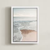 "Riptide" - Art Print in daydream by Kamala Nahas - Framed Canvas
