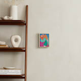 "Secrets" - Art Print in Teal by Maran Ree Whiting - In a Room