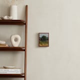 "Summer Field 1" - Art Print in Crimson by Wendy Keller - In a Room