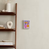 "Color Still" - Art Print in Orange, Purple, Pink by Marta Crea - In a Room