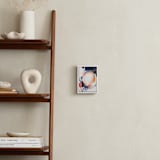 "Light in dark" - Art Print in gold fever orange by Jihye Back Kim - In a Room