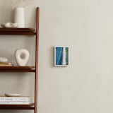 "Indigo Sea" - Art Print in Indigo Sea Blue by Denise Wong - In a Room
