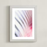 "abstract palms set III" - Art Print in berry by Kamala Nahas - Framed