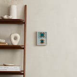 "Cellular" - Art Print in blue slate by Jennifer Morehead - In a Room