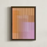 "in the morning light" - Art Print in Light by Maja Cunningham - Framed