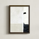"Construct 9 " - Art Print in Neutrals by Ashleigh Ninos - Framed