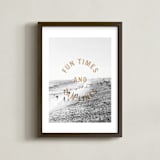 "tan lines" - Art Print in tan by Lindsay Stetson Thompson - Framed