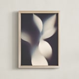 "Into the light " - Art Print in Light by Karen Kardatzke - Framed