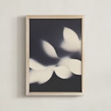 "Emerging" - Art Print in Light by Karen Kardatzke - Framed