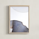 "Moon Tides II" - Art Print in Cosmic Indigo by Eloise Bound - Framed