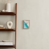 "Dive In" - Art Print in Aqua by Courtney Crane - In a Room