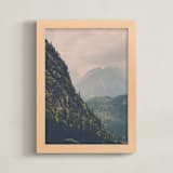 "The Other View" - Art Print in Evergreen by Melissa Walls - Framed