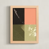 "Quartet 2" - Art Print in Garden by Sumak Studio - Framed