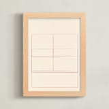 "Windows 2" - Art Print in Clear by Sumak Studio - Framed