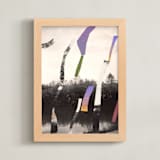 "Reflection 2" - Art Print in River by Sumak Studio - Framed