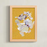"Goldie" - Art Print in Wheat by Lindsay Megahed - Framed