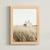 "highland prairie II" - Art Print in Wheat by Kamala Nahas - Framed