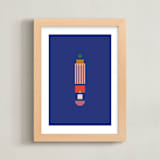 "Les Allemandes III" - Art Print in Happy by Alex Roda - Framed