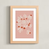 "Vintage Floral Set III" - Art Print in Vintage by Kate Capone - Framed