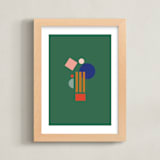 "Les Allemandes I" - Art Print in Happy by Alex Roda - Framed