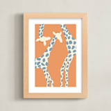 "Spots" - Art Print in Desert by Anne Ciotola - Framed