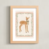 "Adore" - Art Print in Pearl by Elly - Framed