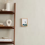 "Garden in Bloom" - Art Print in Robin's Egg by Caryn Owen - In a Room